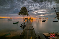 HDR - Sunrise at Tanjung Langsat