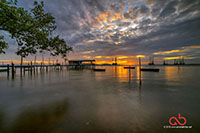 HDR - Sunrise at Tanjung Langsat