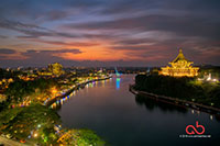 HDR - Kuching Waterfront Sunset